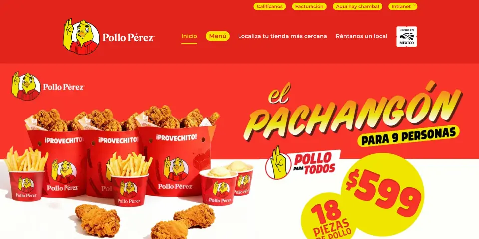 Pollo Pérez Website